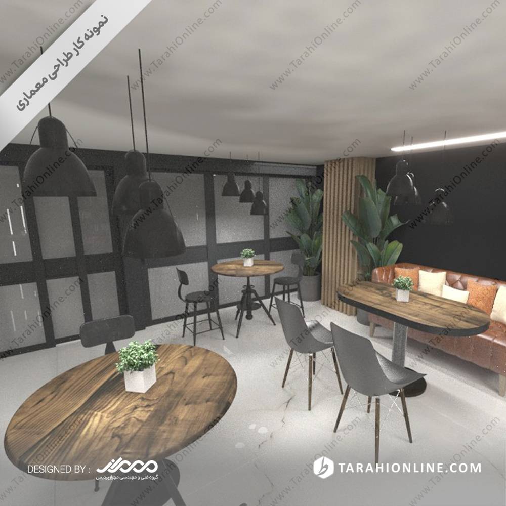 طراحی نما و داخلی کافی شاپ - تصویر 7